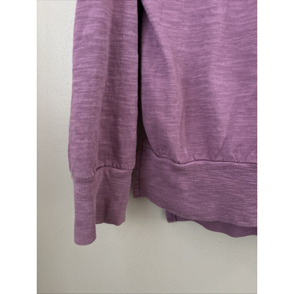 Victoria’s Secret Pink Women’s Small Purple Lightweight Zip Up Hoodie Logo - Picture 4 of 8